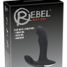 Вибромассажер простаты с функцией римминга Rebel Plug with Perineum Stimulator