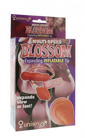 Анальный вибратор с накачкой