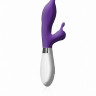 Вибромасссажер кролик с отростком для стимуляции клитора Adonis