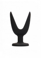 Анальная пробка расширитель из силикона Split 1 4 Inch