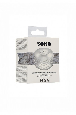 Мастурбатор открытого типа с текстурным внутренним рельефом Reversible Textured Masturbator