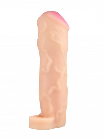Насадка-удлинитель на пенис реалистичной формы