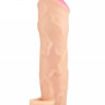Насадка-удлинитель на пенис реалистичной формы