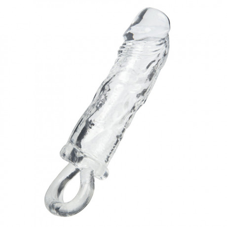 Насадка увеличивающая половой член с петлей на мошонку