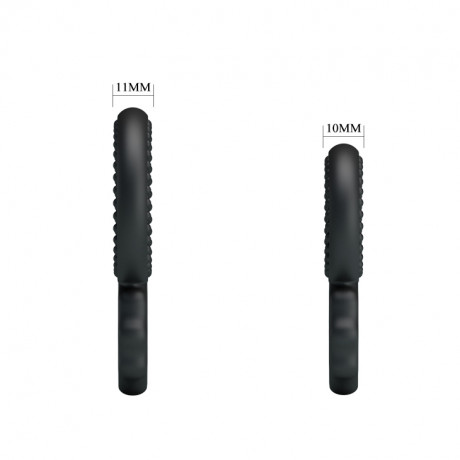 Комплект двойных эрекционных колец из силикона