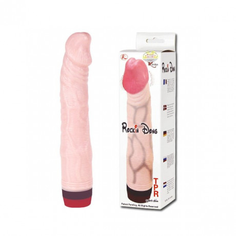 Мультискоростной реалистичный вибростимулятор точки G ROCKIN DONG