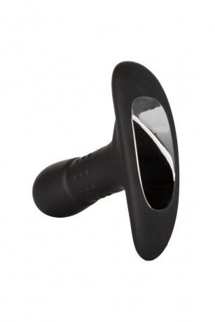 Анальный вибростимулятор с функцией ротации и управлением с браслета Beaded Probe