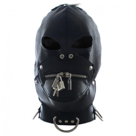 BDSM шлем на голову