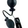 Анальная пробка с вибрацией и грушей для накачивания Extreme Inflatable Sphincter Stretcher