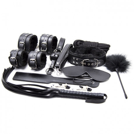 Эротический набор для бдсм игр 11 предметов