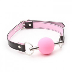 Кляп шар на металлическом трензеле