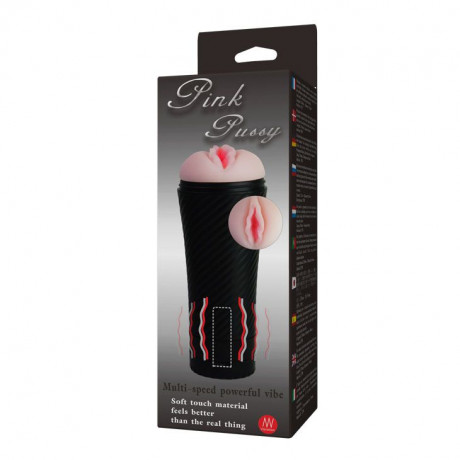 Вагина реалистик с многоуровневой вибрацией