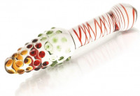 Двусторонний стеклянный фаллос