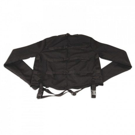 Черная смирительная рубашка унисекс от LUX FETISH