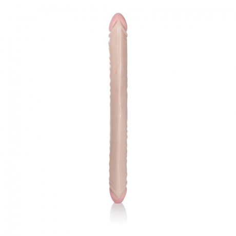 Двухголовый рельефный фаллоимитатор