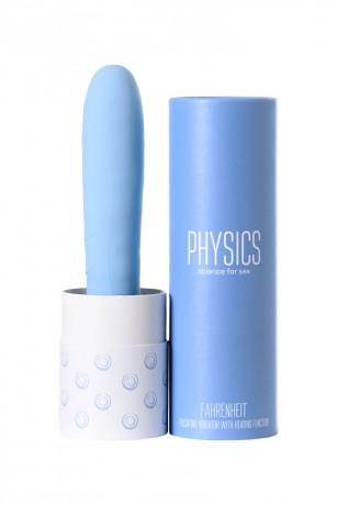 Силиконовый вибратор с 10 режимами и функцией нагрева PHYSICS FAHRENHEIT