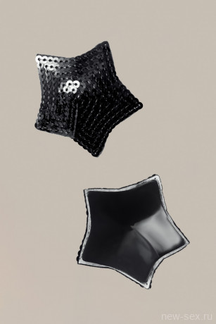 Черные пэстисы Waname Apparel Stars в форме звезд