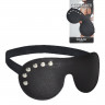 Эротический аксессуар - темная маска на глаза