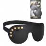Эротический аксессуар - темная маска на глаза