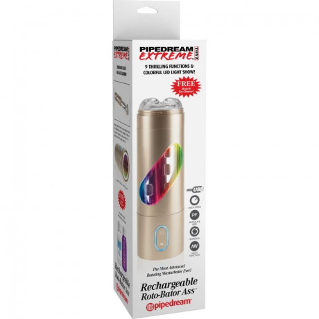 Перезаряжаемый вращающийся мастурбатор анус Rechargeable Roto-Bator Ass