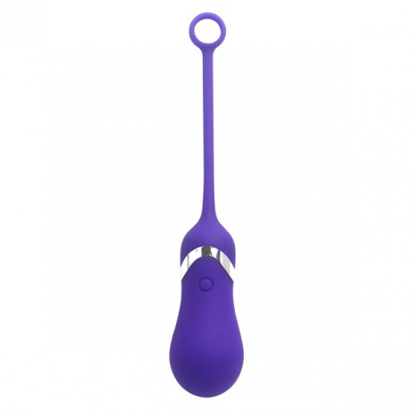 Стильное перезаряжаемое виброяичко из силикона Dancing Fairy Gourd