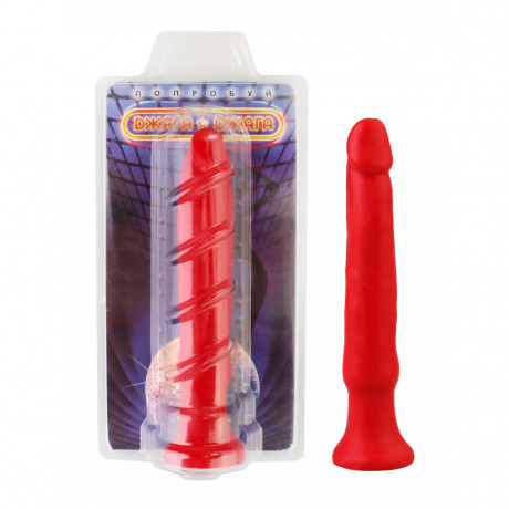 Реалистичный силиконовый анальный стимулятор фаллос без мошонки