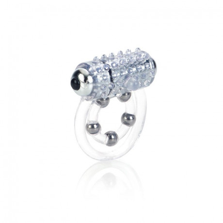 Водонепронциаемое вибрирующее кольцо с металлическими шариками MAXIMUS