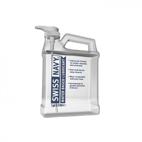 Нейтральный лубрикант Swiss Navy на водной основе Water-based lubricant
