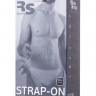 Универсальный страпон с телесной насадкой реалистичной формы RealStick Strap-On Jax