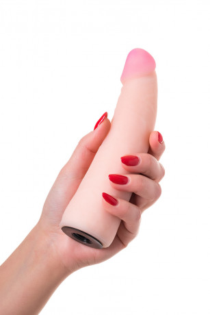 Универсальный страпон с телесной насадкой реалистичной формы RealStick Strap-On Jax