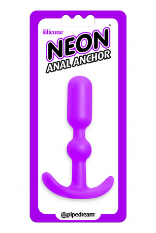 Анальная пробка из силикона Neon Anal Anchor
