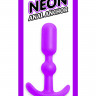 Анальная пробка из силикона Neon Anal Anchor