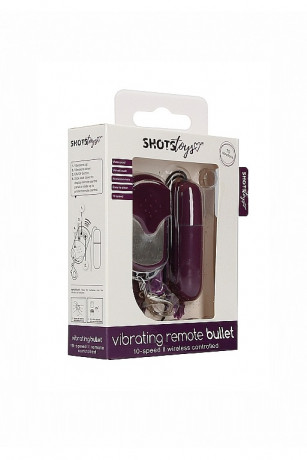 Миниатюрный вибратор в форме пули с пультом управлением Remote Vibrating Bullet