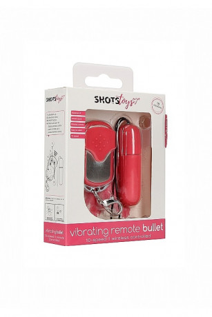 Миниатюрный вибратор в форме пули с пультом управлением Remote Vibrating Bullet