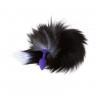 Пушистый хвостик с силиконовой пробочкой