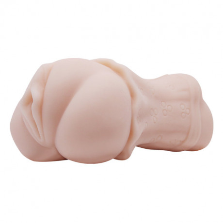 Мастурбатор с вибрацией с эффектом смазки