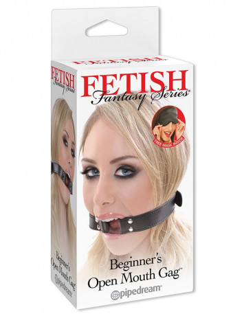 Универсальный кляп кольцо в рот Beginner's Open Mouth Gag