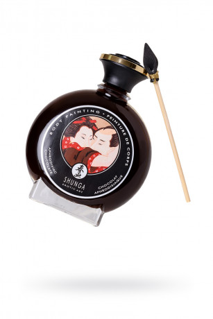 Декоративная съедобная крем-краска для тела пьянящий шоколад Shunga Body Painting