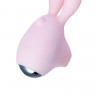 Перезаряжаемый вибратор на палец в виде маленького розового кролика JOS DUTTY