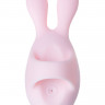 Перезаряжаемый вибратор на палец в виде маленького розового кролика JOS DUTTY
