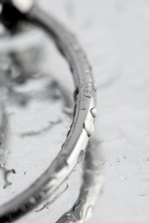 Кольцо на пенис с уретральным стоппером TOYFA Metal