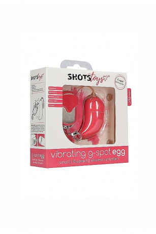 Вибропуля с изгибом головки для точечного воздействия Wireless Vibrating G-Spot Egg