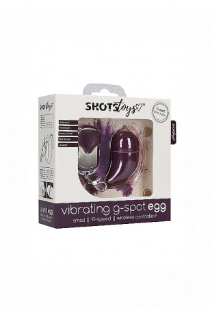 Вибропуля с изгибом головки для точечного воздействия Wireless Vibrating G-Spot Egg