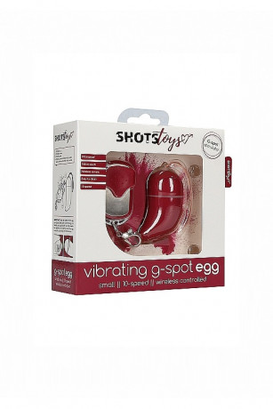 Вибропуля с изгибом головки для точечного воздействия Wireless Vibrating G-Spot Egg