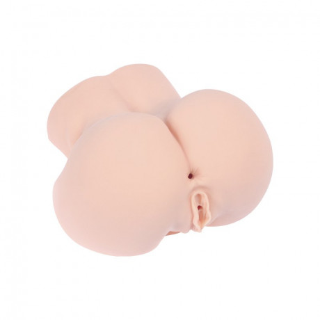 Игрушка-полуторс с возбужденным набухшим влагалищем