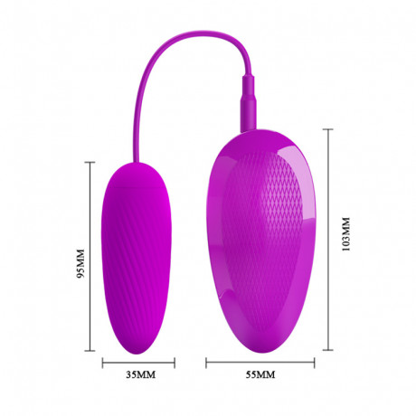 Вибратор-яйцо с пульсацией