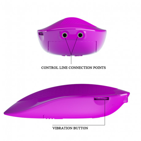 Вибратор-яйцо с пульсацией