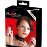 Секс ошейник с поводком цепочкой Silikon-Halsband mit Leine