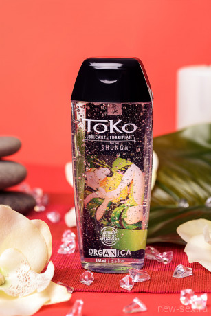 Индивидуальный водный лубрикант из Органика Toko Organica