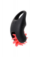 Мощное виброкольцо с язычками для клитора EROTIST MILL